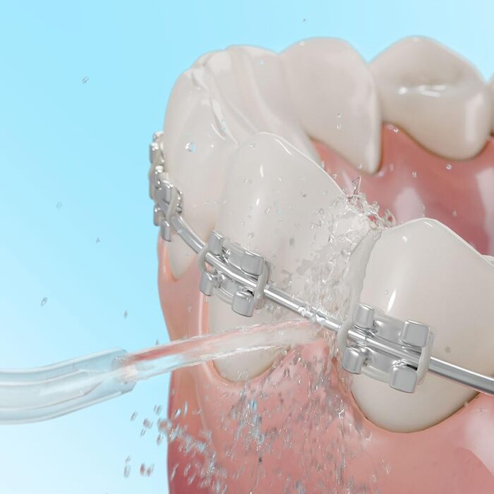 Cecotec Munddusche Bamba ToothCare 1200 Jet Pro: 7 насадок, LED-дисплей, 10 режимів тиску, UV-дезінфекція