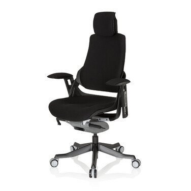 Офісне крісло / Обертове крісло SPEKTRE BLACK Тканина Black hjh OFFICE