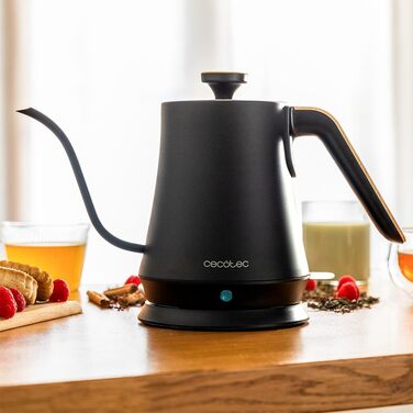 Електрочайник Cecotec Thermosense 500 Schwan, 1 л, 1200 Вт, швидке нагрівання, фільтр від накипу, BPA-free, обертається на 360°, стильний дизайн у формі лебедя