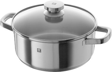 Набір каструль ZWILLING Joy 4 предмети, нержавіюча сталь, з кришками, для індукційних плит