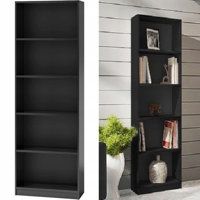 Стелаж TopEshop R40 (40 x 182 x 30 см), чорний