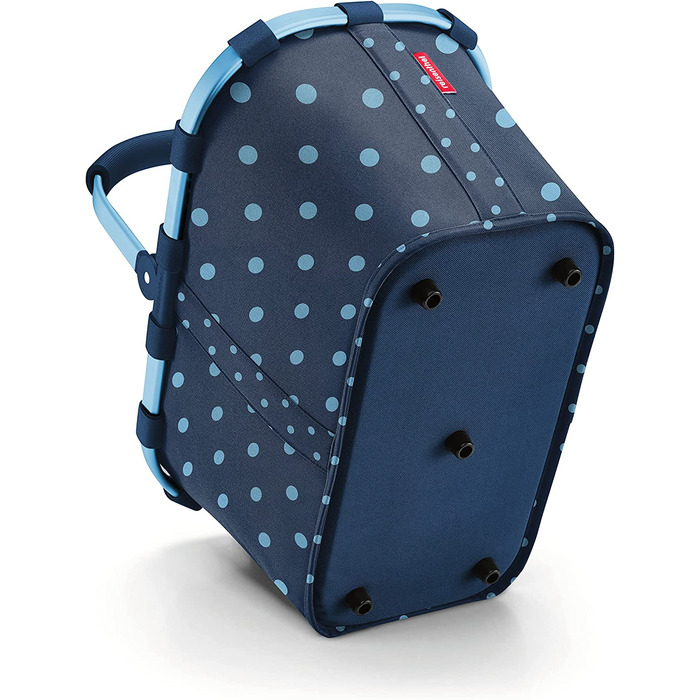 Кошик для покупок reisenthel Carrybag Mixed Dots Blue, 22 л, міцний поліестер, синій з крапками