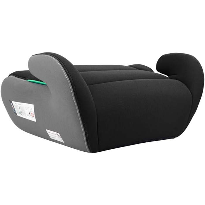 Дитяча автокрісло-підставка Sparco i-Size 125-150 см, чорна/сіра, новий стандарт ECE R129/03 (2024)