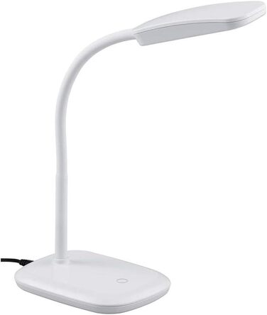 Настільна LED лампа Reality Leuchten Boa R52431101, акрилова, біла, 3.5 Вт, 25x11x36 см
