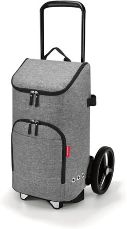 Сумка reisenthel citycruiser Twist Silver – практична шопер-торба з великими відділеннями, використовується як візок із citycruiser rack