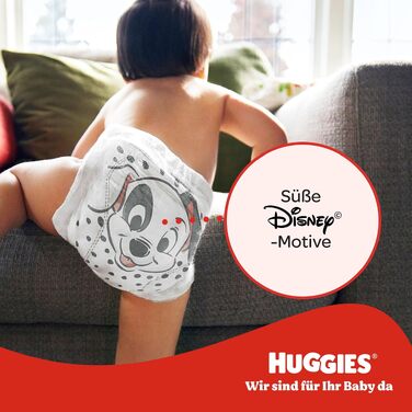 Дитячі підгузки Huggies Little Movers Ultra Comfort, розмір 3, 168 шт. (3х56 шт.)