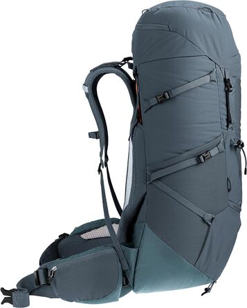 Туристичний рюкзак deuter Aircontact Core 50+10 л, графітовий, модель 2024, для трекінгу