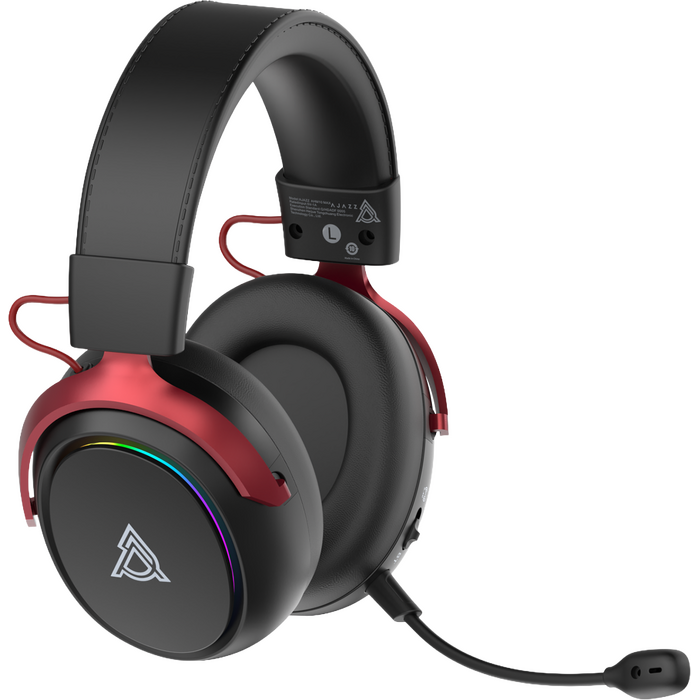 Бездротова ігрова гарнітура Ajazz AHM10 Max Black (AHM10-MAX-B)