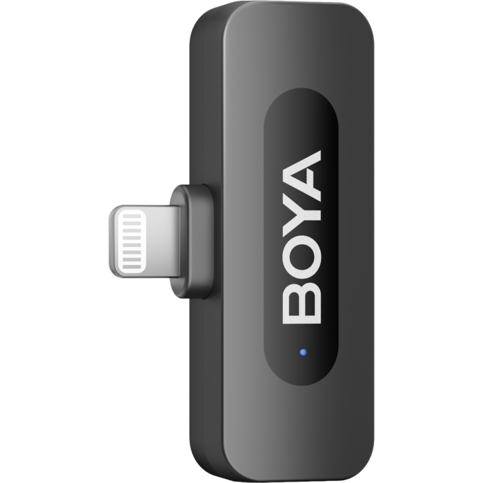 Бездротовий петличний мікрофон BOYA BY-V3 Lightning Black
