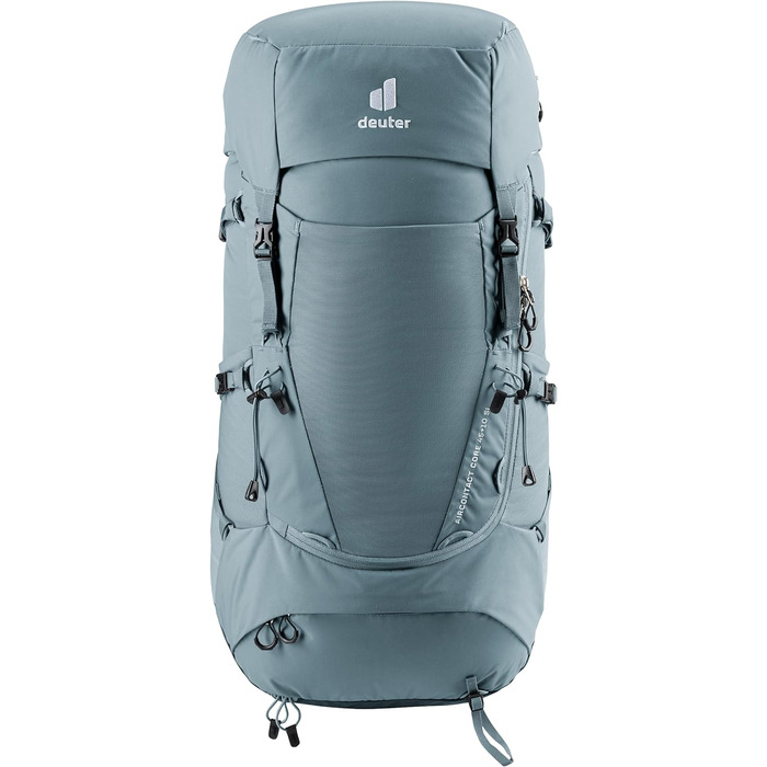 Жіночий трекінговий рюкзак Deuter Aircontact Core 45+10 SL, 45+10 л, shale-ivy, модель 2024