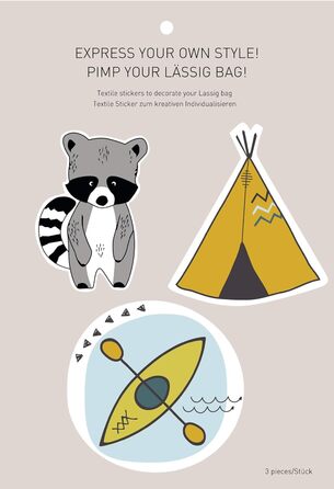 Дитячий рюкзак LÄSSIG з нагрудним ременем, для садочка, 27 см, 6 л, Adventure Bus, від 3 років