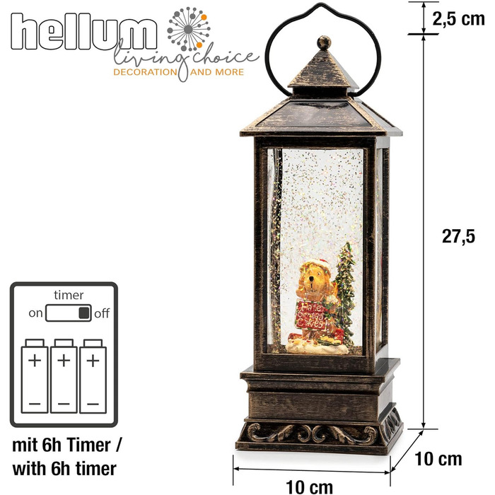 LED ліхтар Hellum 