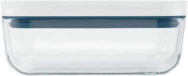 Вакуумний контейнер ZWILLING Fresh & Save зі скла, розмір S, з вакуумною кришкою, колір Blue La Mer
