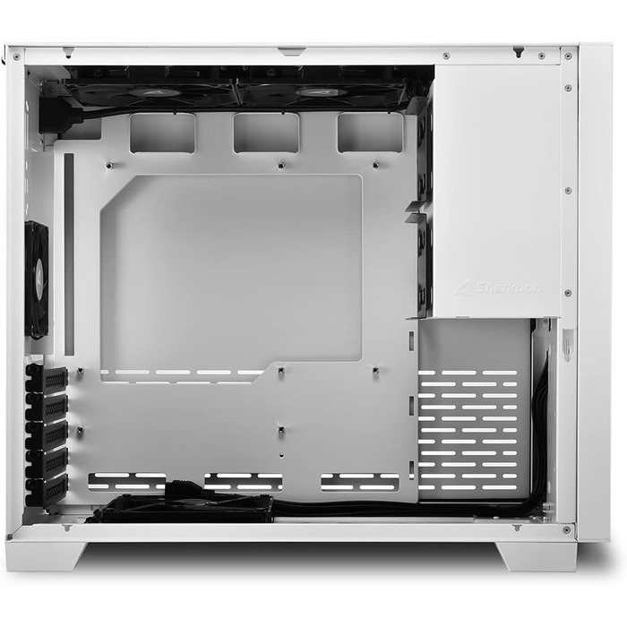 Корпус для ПК Sharkoon MS-Y1000 White Micro-ATX, білий, компактний