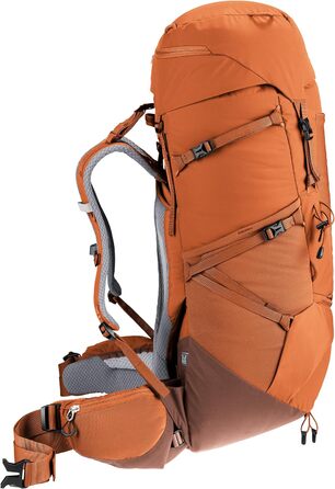 Жіночий трекінговий рюкзак Deuter Aircontact Core 45+10 л (2024), chestnut-umbra
