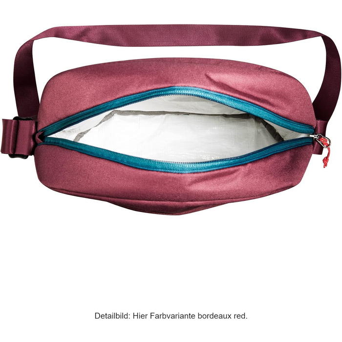Термосумка Tatonka Cooler Shoulderbag 15 л, ізольована, з внутрішньою кишенею для акумуляторів холоду, знімний плечовий ремінь, чорна