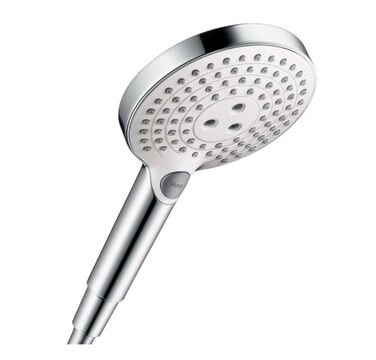 Душова лійка Hansgrohe Raindance Select S 120, 3 режими струменя, білий/хром