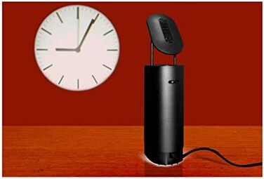 QTime Проекційний годинник чорний, LED, енергозберігаючий