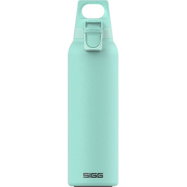 Термос-гуртка SIGG Glacier H&C ONE Light 0.55L з ситечком, ізольована пляшка для напоїв, нержавіюча сталь 18/8, без BPA, герметична, 0.55 л