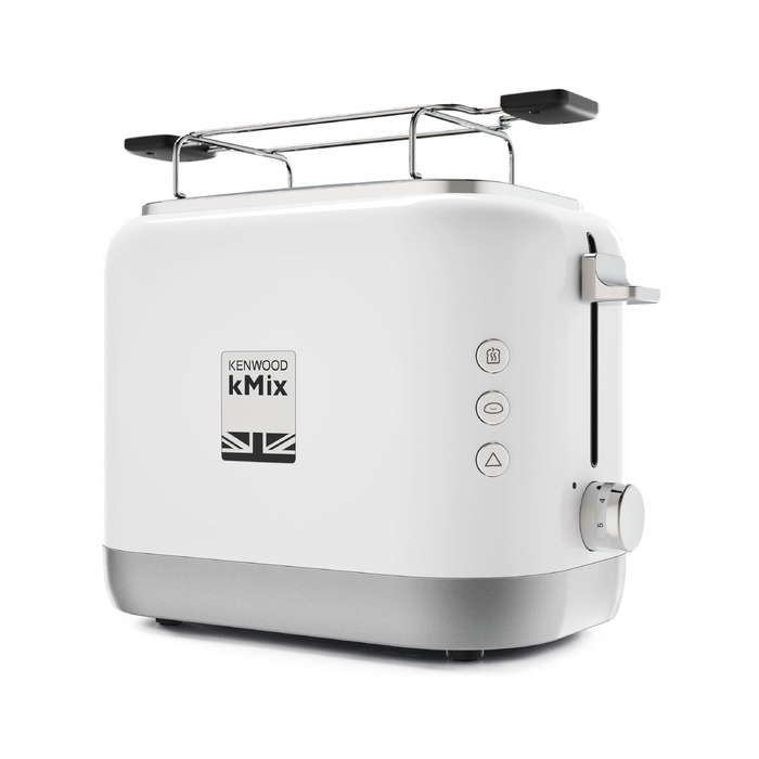 Тостер Kenwood kMix TCX751WH - 2 відділення, 900 Вт, Білий - Електричний тостер для дому