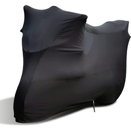Еластичний чохол для мотоцикла TECTICO XL, дихаючий, для гаража, чорний, 230XL (90×36×49 дюймів)