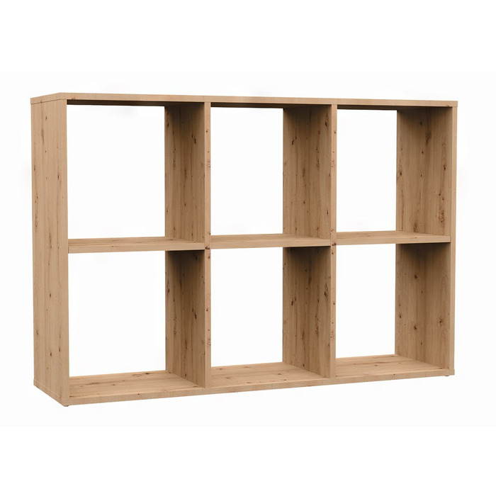 Стелаж TopEshop 110 x 75 x 30 см, дуб артизан