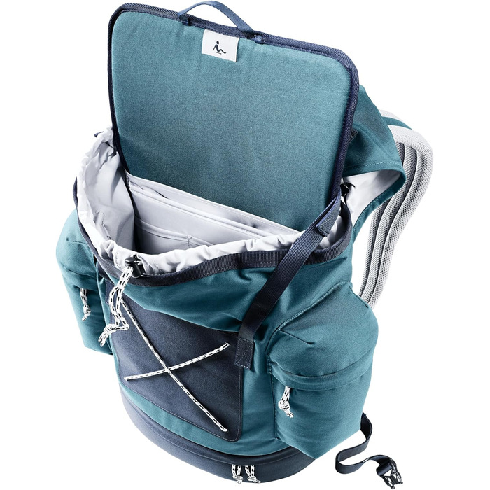 Рюкзак Deuter Wengen Vintage 25 л, для міста та подорожей, синій Atlantic-Ink