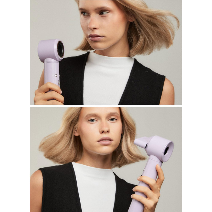 Фен-щітка CREATE/ION STYLER PRO 5-в-1, іонізуючий, 1300 Вт, щітка для укладки, безщітковий мотор, 3 швидкості, 3 температури, холодне повітря, кейс, лаванда