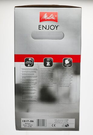 Кавоварка Melitta Enjoy Therm з термокувшином, антикрапельна, 8 чашок, чорна