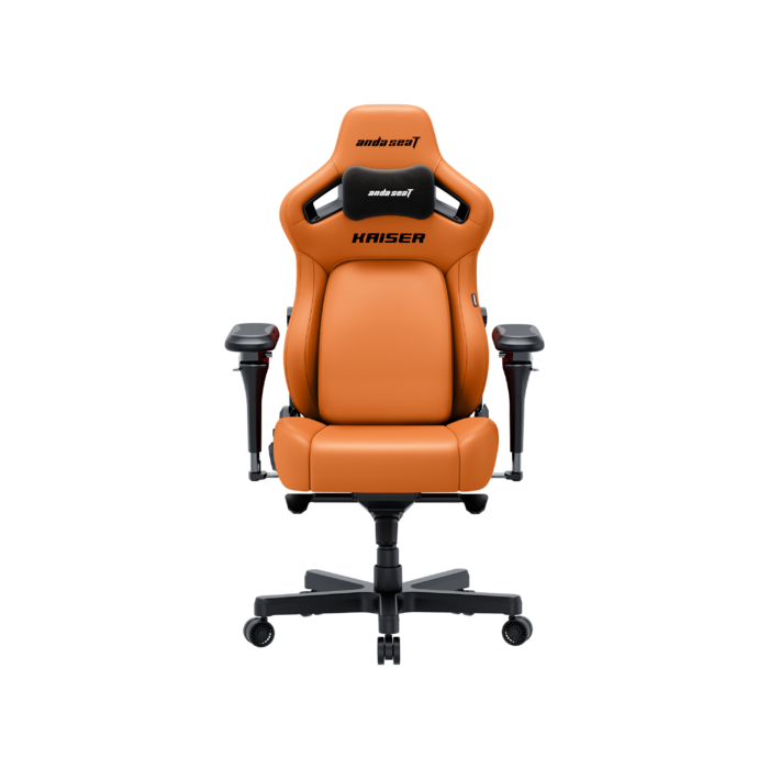 Крісло геймерське ігрове Anda Seat Kaiser 4 V2 Size XL Orange PVC