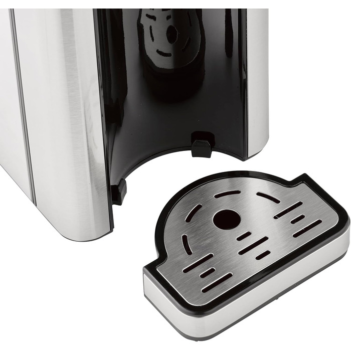 Диспенсер для гарячої води CASO HW 666 Inox UV з УФ-дезінфекцією, 2.7л, 2600Вт, для дитячого харчування, 40-100°C, нержавіюча сталь, з фільтром