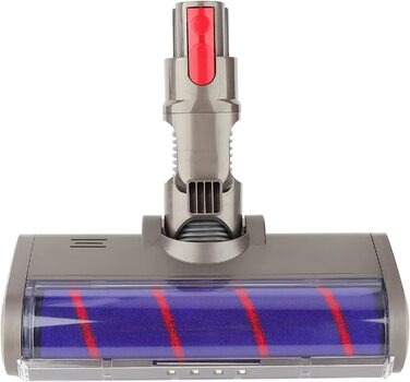Насадка-щітка для підлоги з м'яким валиком для Dyson V7/V8/V10/V11/V15/SV10/SV11, аксесуар з швидкознімним кріпленням