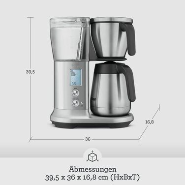 Кавоварка фільтраційна Sage The Precision Brewer Thermal, крапельна, нержавіюча сталь