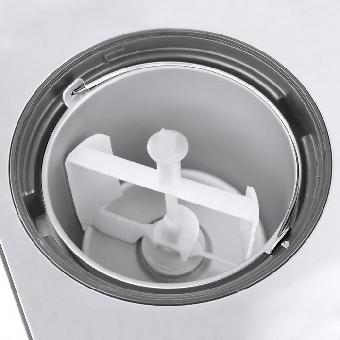 Морозивниця та йогуртниця CASO Ice Creamer 2 в 1 з компресором, без попереднього охолодження, до 2 л морозива або йогурту