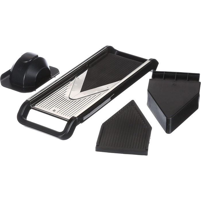 WMF Top Tools Овочерізка Cromargan Edelstahl 37x12.5 см з контейнером та захистом пальців