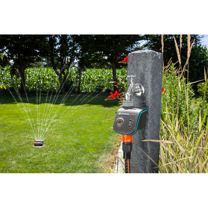 Gardena smart Water Control 19031-20: Розумний таймер поливу з додатком, захистом від заморозків для крапельного та дощувального поливу