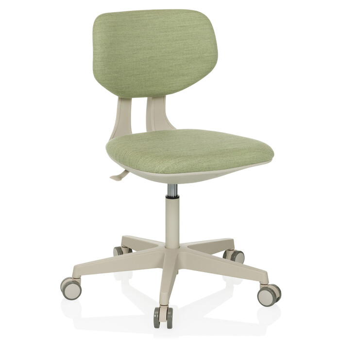 Дитячий письмовий стілець / дитячий стілець KID CLASSIC тканина зелений hjh OFFICE