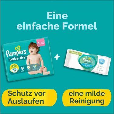 Підгузки Pampers Baby Dry розмір 8 (17+ кг), маленька упаковка, 28 шт.