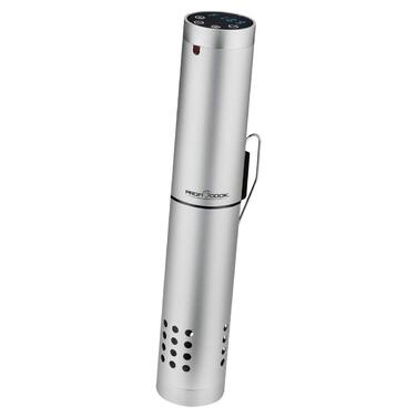 ProfiCook® Sous Vide Garer PC-SV 1159: Су-від прилад з Wi-Fi, 1000 Вт, діапазон температур 0-90°C, автоматичні програми, корпус з алюмінію, LED дисплей, функція автоматичного вимкнення