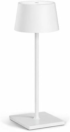 Стійка LED-лампа Stilosa 3 XL з акумулятором, IP54, для дому та вулиці, тепле світло, USB-C, дизайнерська, 38 см