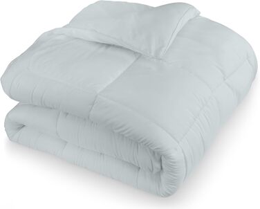 Ковдра Utopia Bedding для 2 осіб, 220x240 см, білий колір, 4 пори, мікрофібра, поліестер