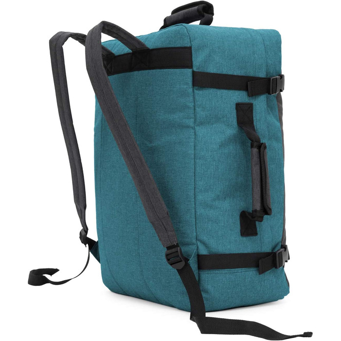 blnbag M3 – Компактний ультралегкий туристичний рюкзак 35 л, унісекс, аквазелений, з м'якими регульованими лямками або як сумка, для подорожей і спорту
