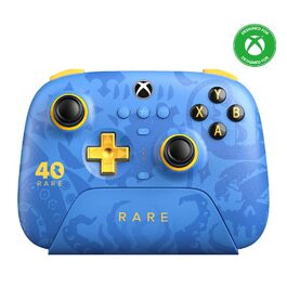 Бездротовий геймпад 8BitDo Ultimate 3-mode для Xbox Series X|S, Xbox One, PC, Android, Apple — Hall Effect стіки, додаткові кнопки Pro, Rare 40th Anniversary Edition
