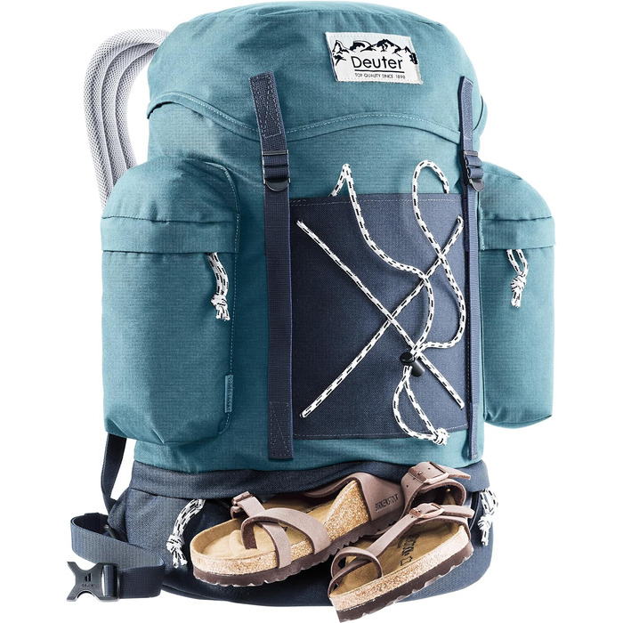 Рюкзак Deuter Wengen Vintage 25 л, для міста та подорожей, синій Atlantic-Ink