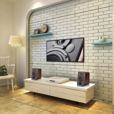 Акустична система Edifier R1700BT: активні полочні колонки з Bluetooth, цифровим та аналоговим входами, корпус із натурального дерева, з пультом ДК