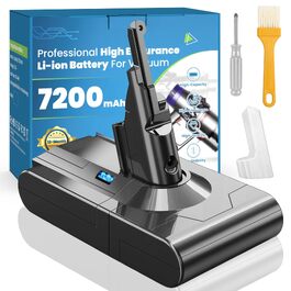 Акумулятор V8 7200mAh для пилососа Dyson V8 Absolute, Animal, Fluffy, Motorhead, Pro SV10 - Замінник