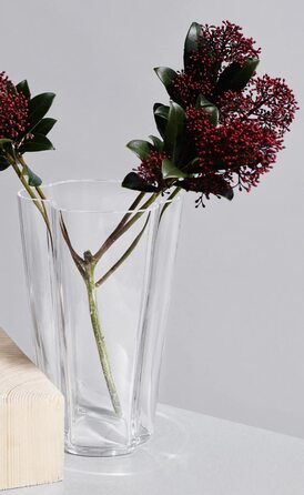 Ваза Iittala Aalto 220 мм прозора скляна дизайнерська