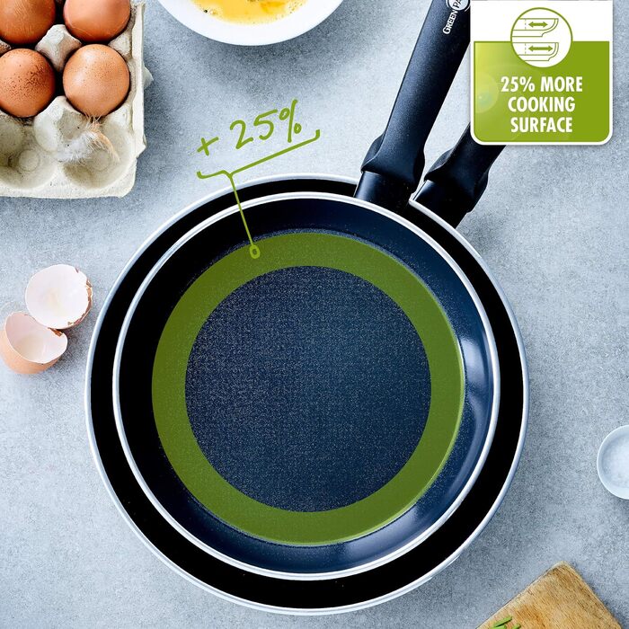 Wok GreenPan Torino 28 см, 3,6 л, керамічний, антипригарний, PFAS-free, індукційний, для духовки, чорний