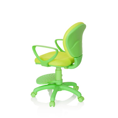 Дитячий стілець / дитячий письмовий стілець KID COLOUR тканина зелений hjh OFFICE