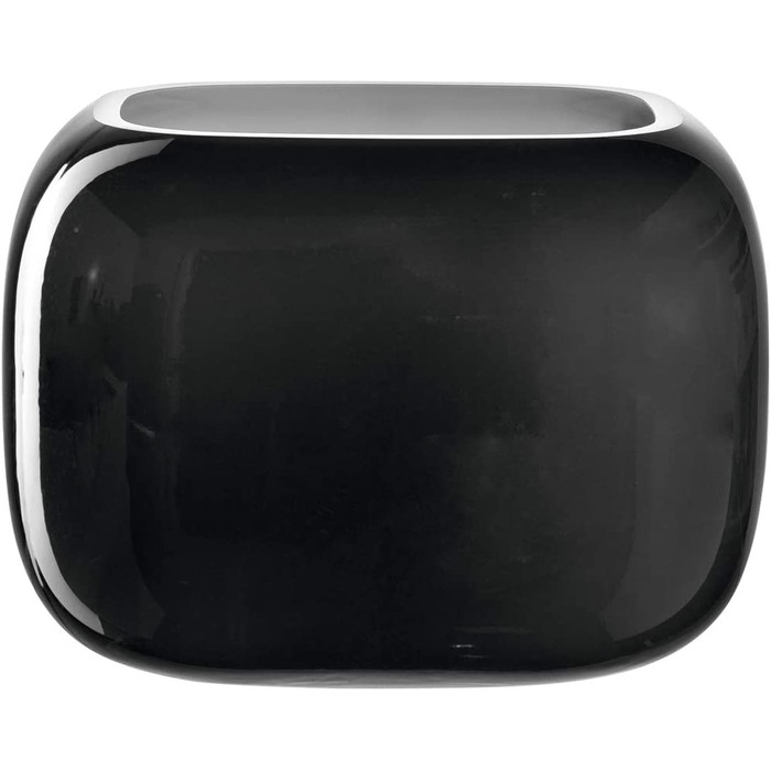 Ваза скляна LEONARDO HOME MILANO сіра 13x18x14 см